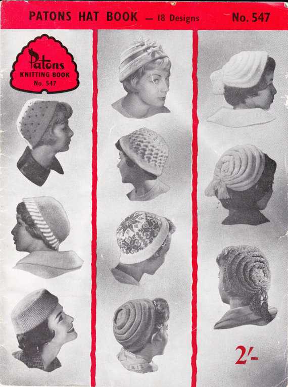 Vintage hat knitting patterns