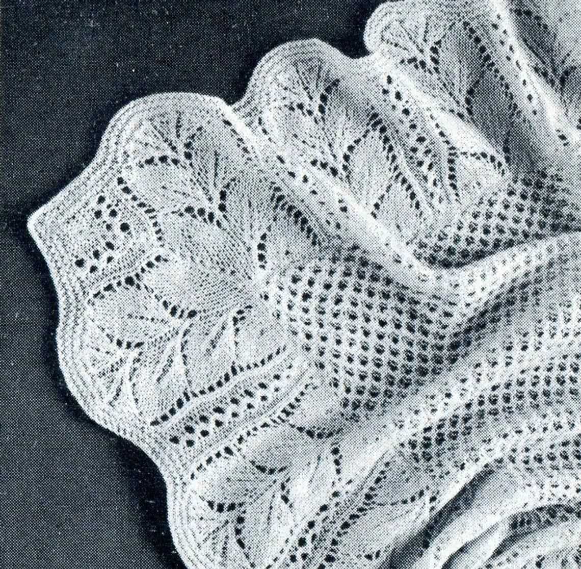 Vintage lace knitting patterns