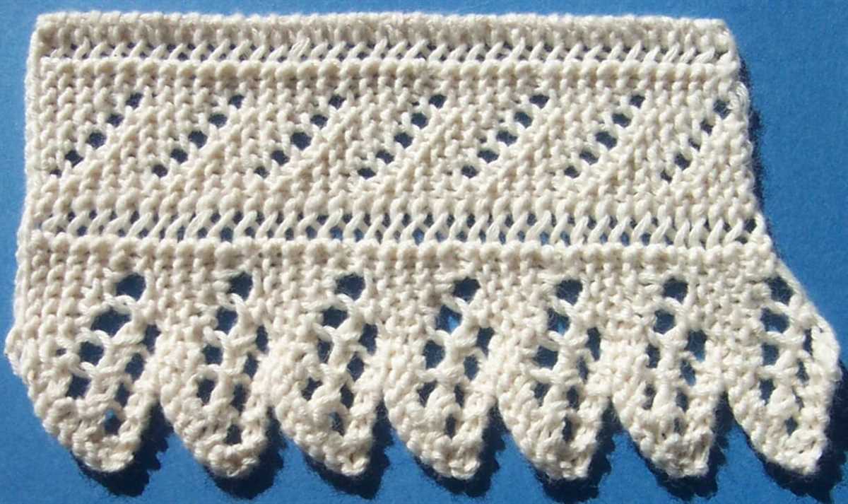 Vintage lace knitting patterns