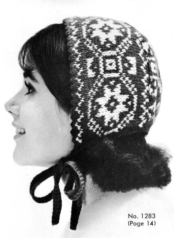 Vintage hat knitting patterns