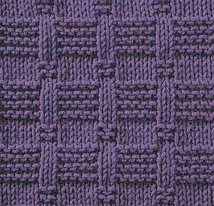 Knitting stitches patterns