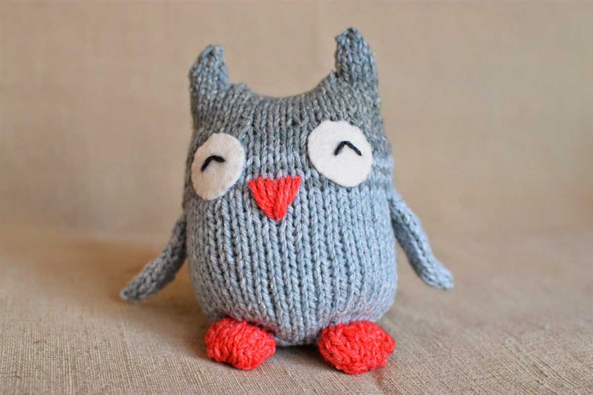 Owl knitting pattern