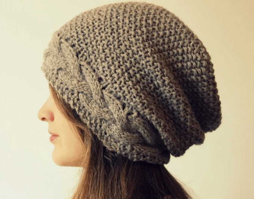 Knit bulky hat pattern