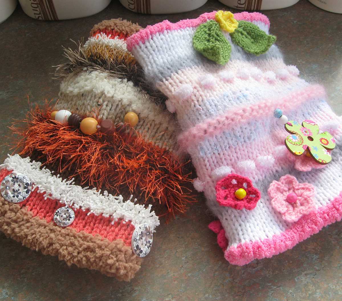 Hand muff knitting pattern