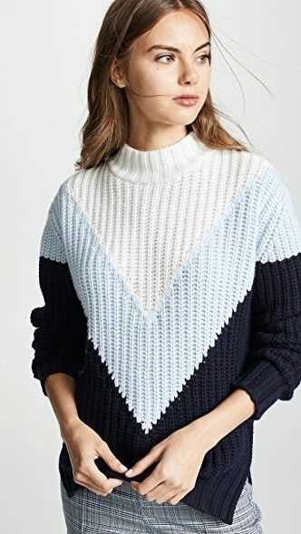 Off the shoulder sweater knitting pattern