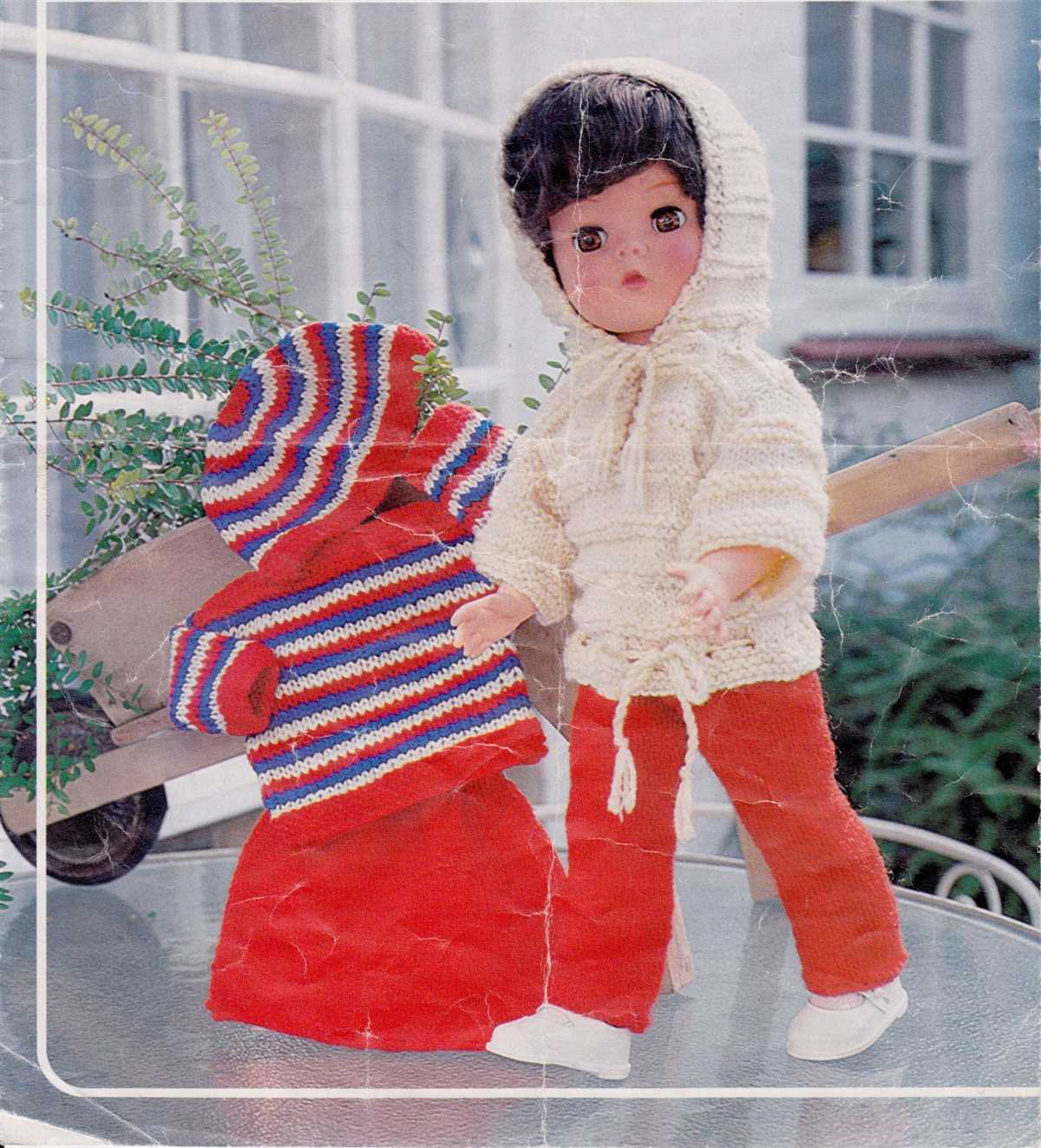 8 inch doll clothes knitting patterns free