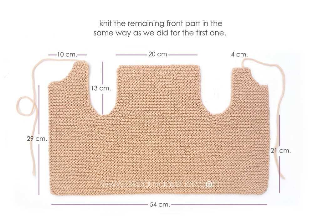 Knit sweater vest free pattern