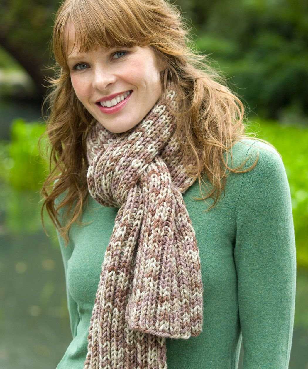 Silk scarf knitting pattern