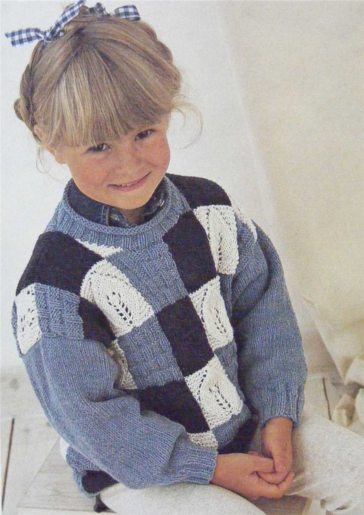 Childrens jumper knitting patterns