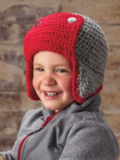 Knit bomber hat pattern