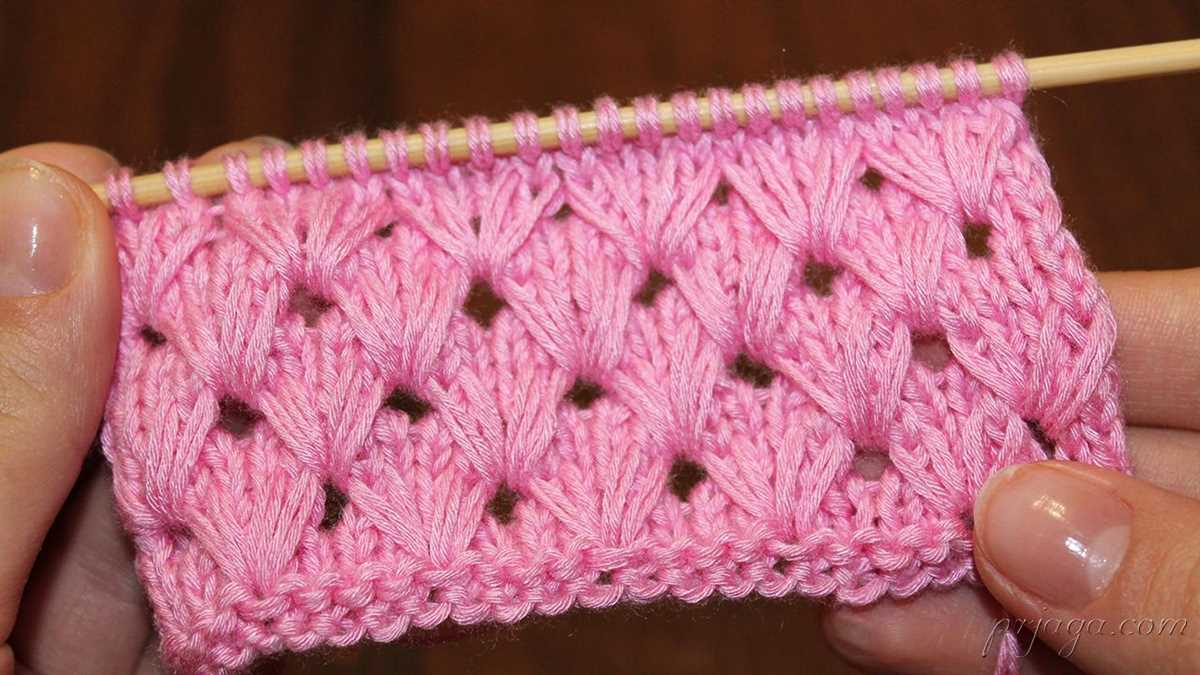 Knitting patterns step by step
