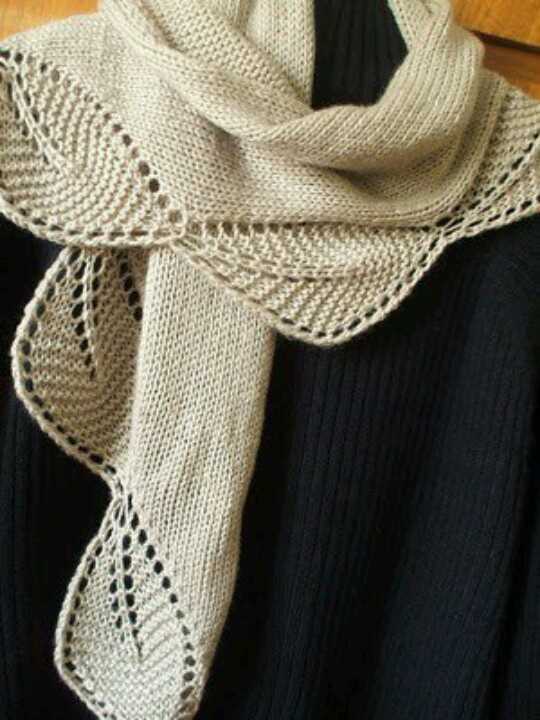 Simple shawl knitting pattern free