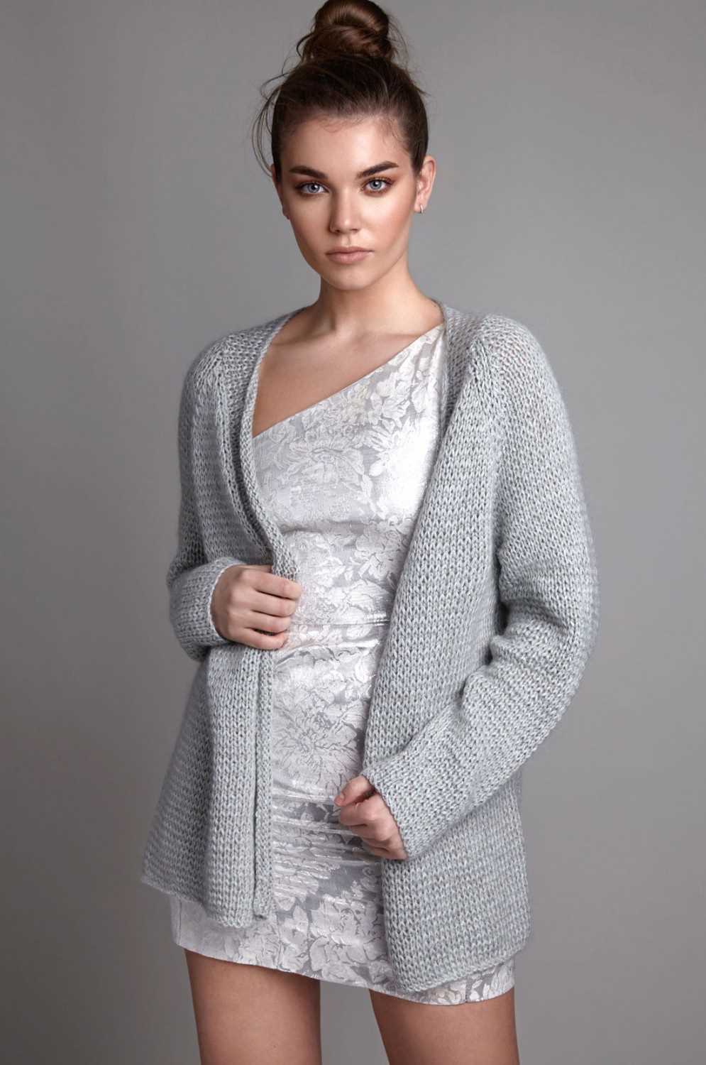 Slouchy cardigan knitting pattern free