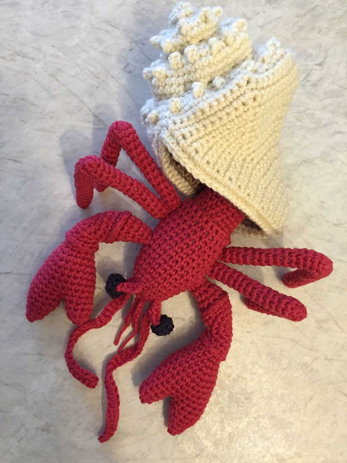 Knitted sea creatures patterns