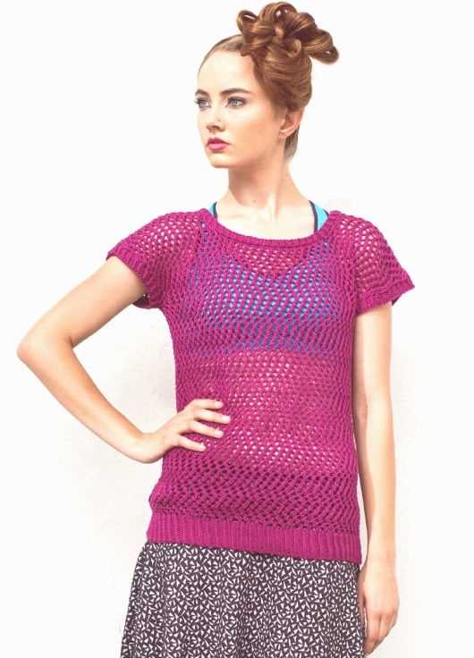 Knit summer top pattern free