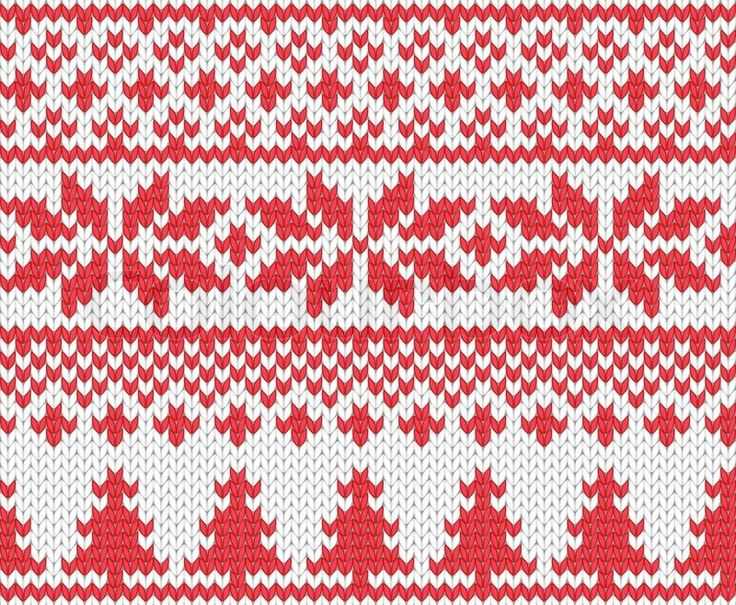 Fair isle christmas knitting patterns
