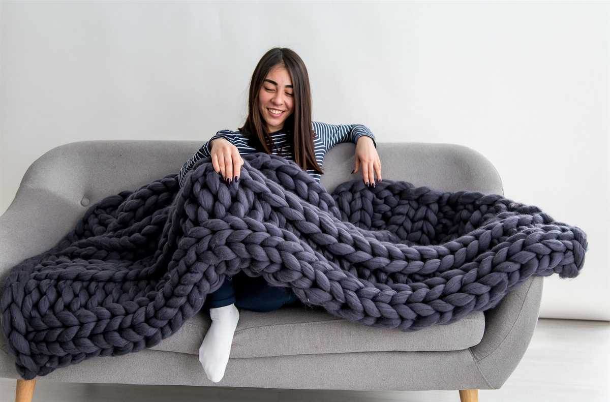 Queen size knit blanket pattern