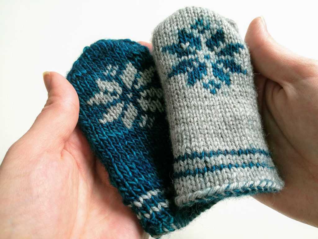 Free mittens knitting pattern easy