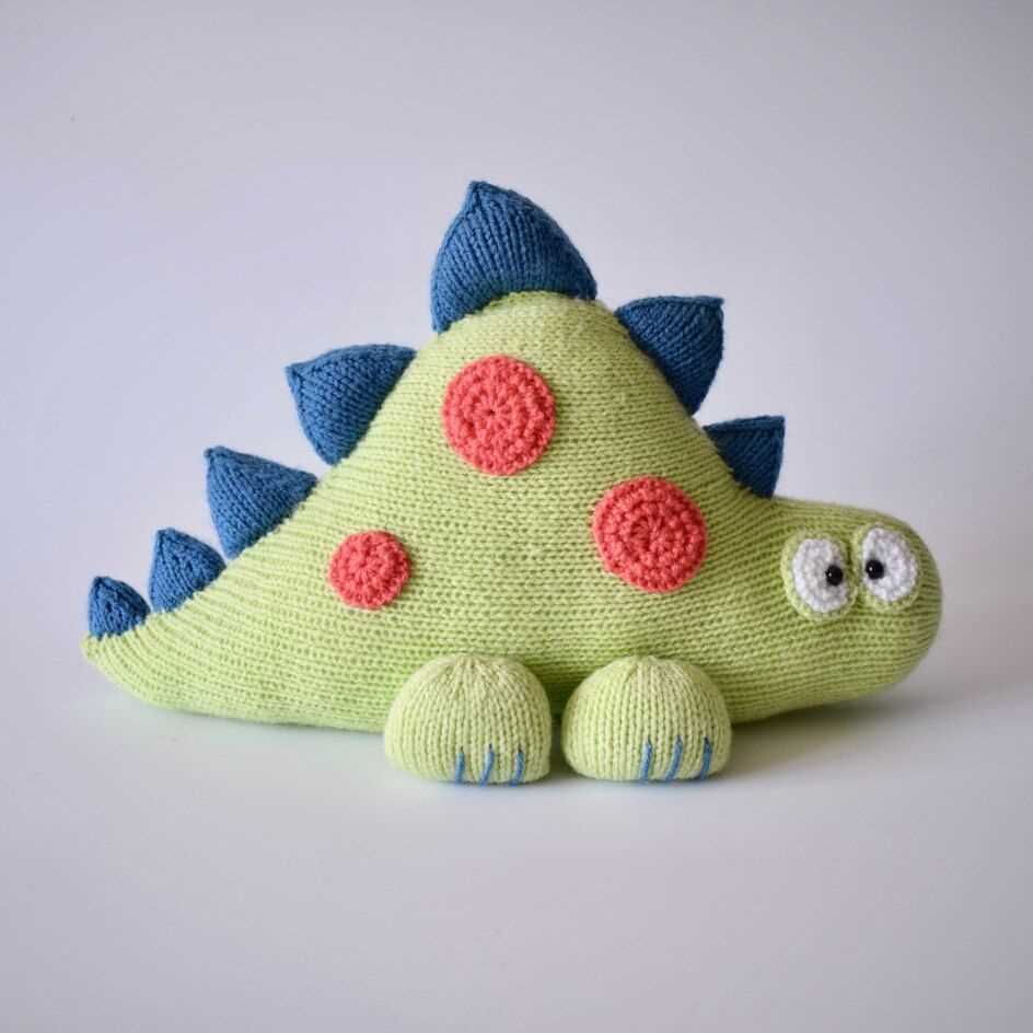 Free dinosaur patterns knitting