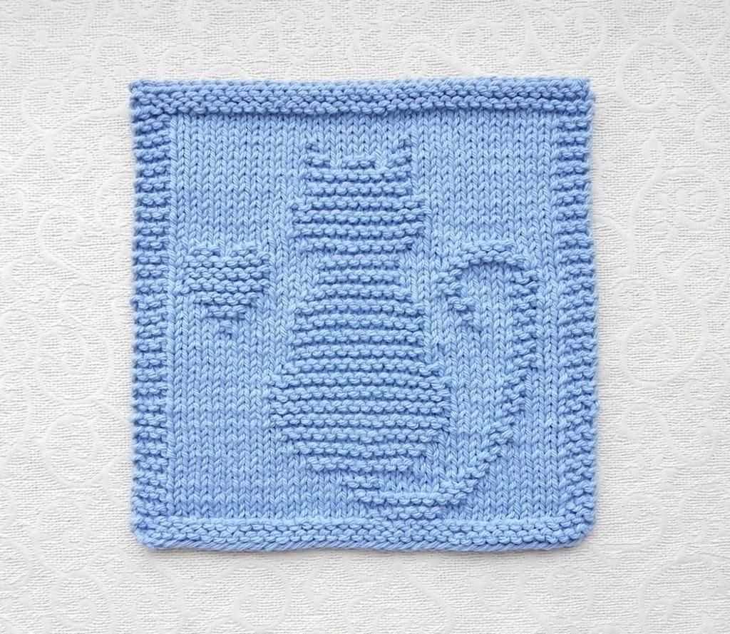 Wash cloth knitting pattern free