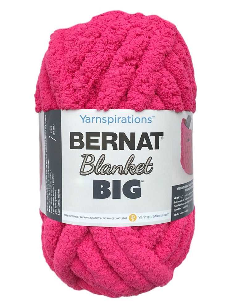 Bernat big blanket yarn knit patterns free