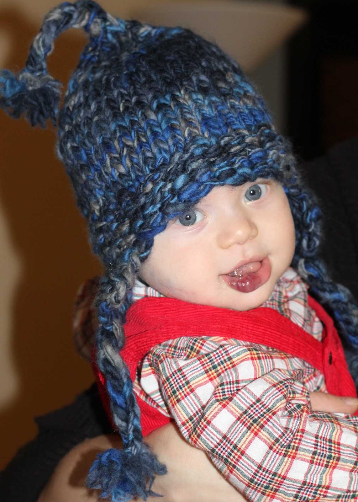 Chunky knit baby hat pattern free