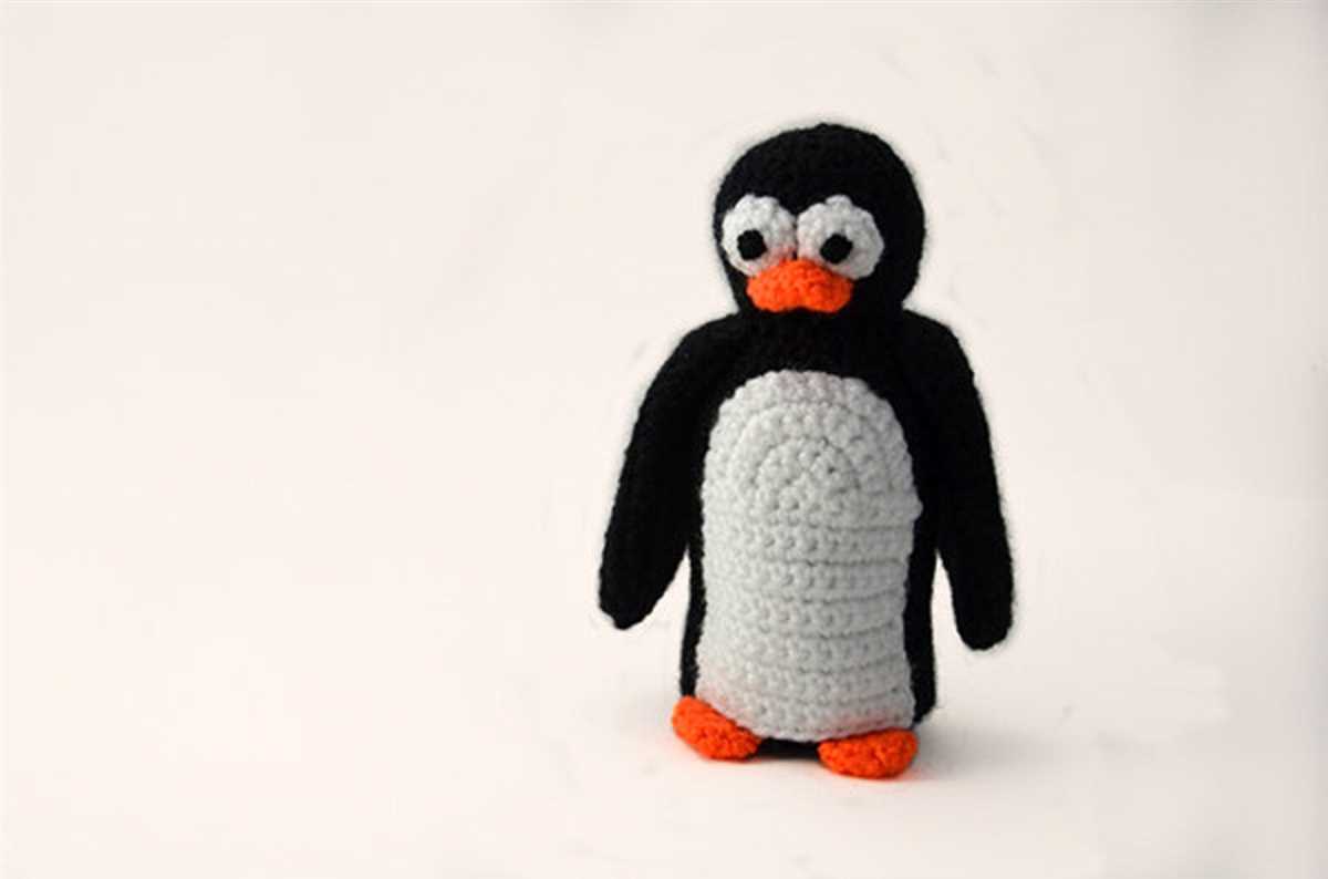 Large penguin knitting pattern