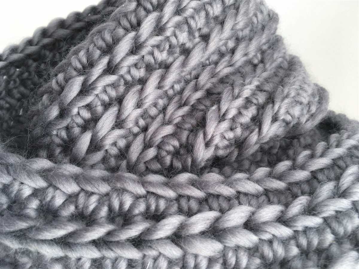 Knitting patterns with bulky yarn