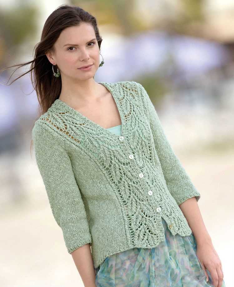 Knit cardigan sweater patterns free