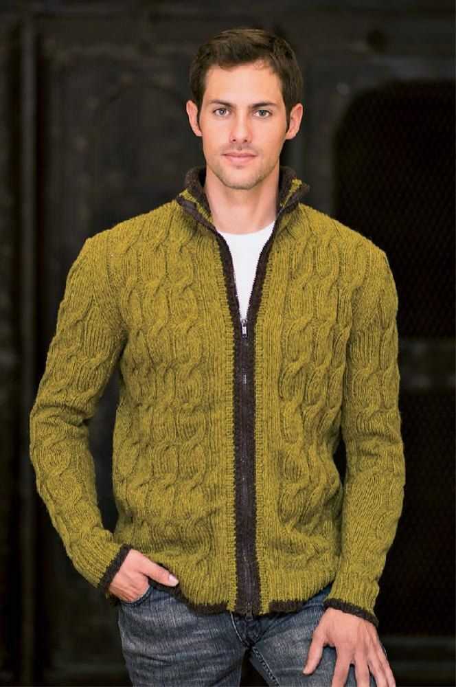 Men sweater knit patterns