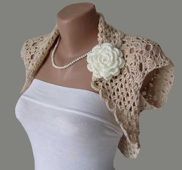 Wedding shrug knitting pattern