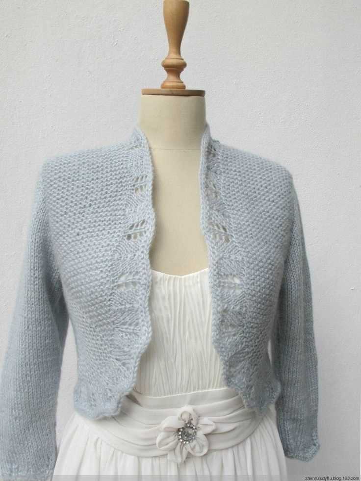 Wedding shrug knitting pattern