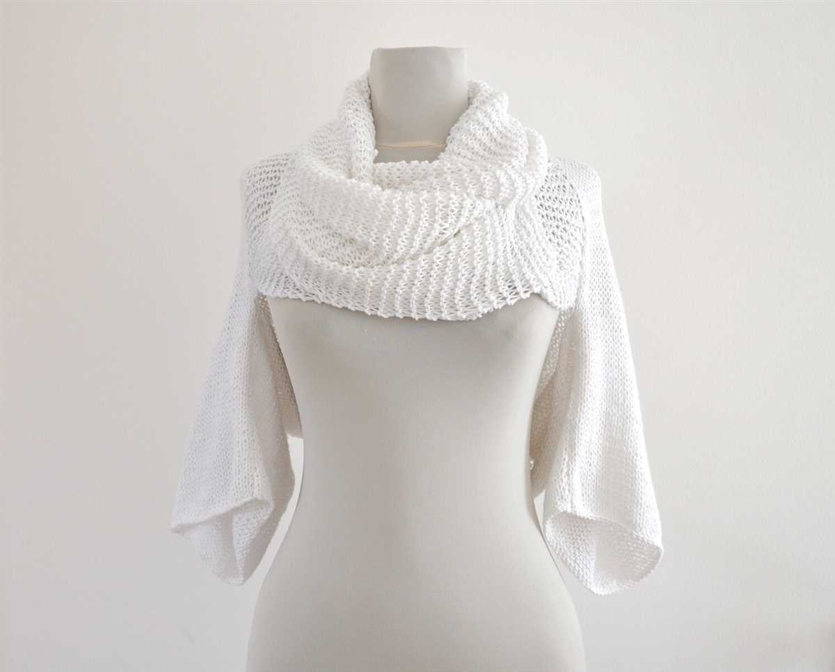 Wedding shrug knitting pattern
