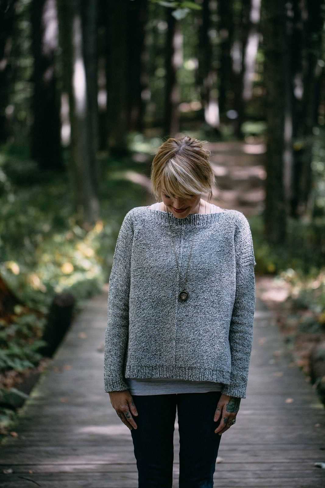 Weekender sweater knitting pattern