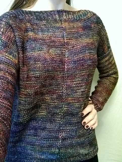 Weekender sweater knitting pattern