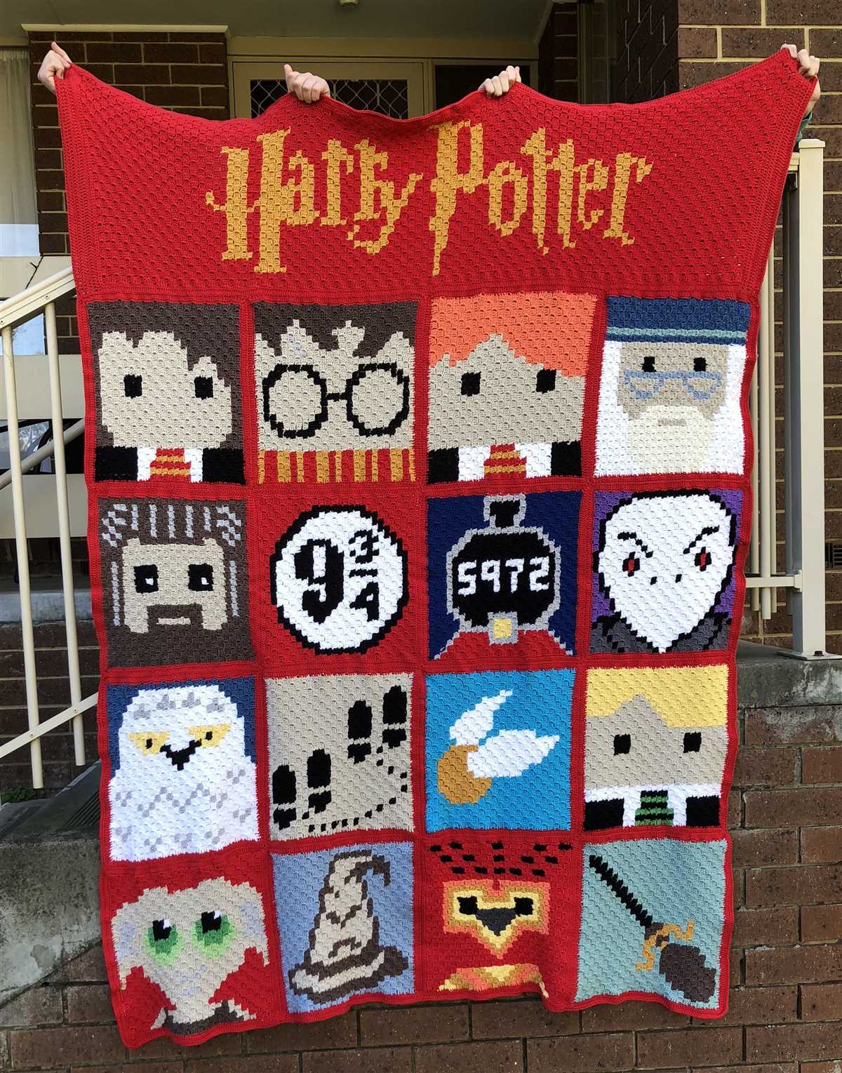 Harry potter knitting patterns blanket
