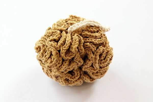Knit shower puff pattern