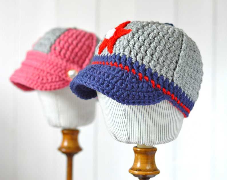 Free knit baseball cap pattern