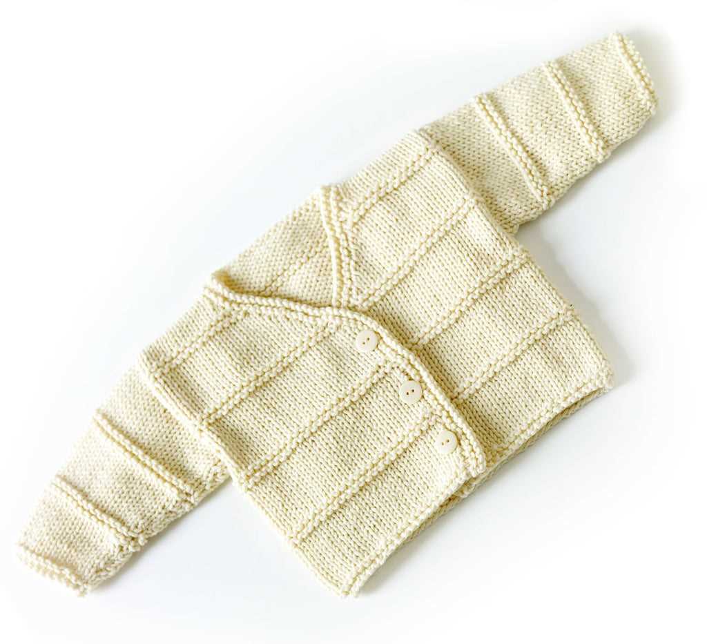 Easiest baby sweater knit pattern