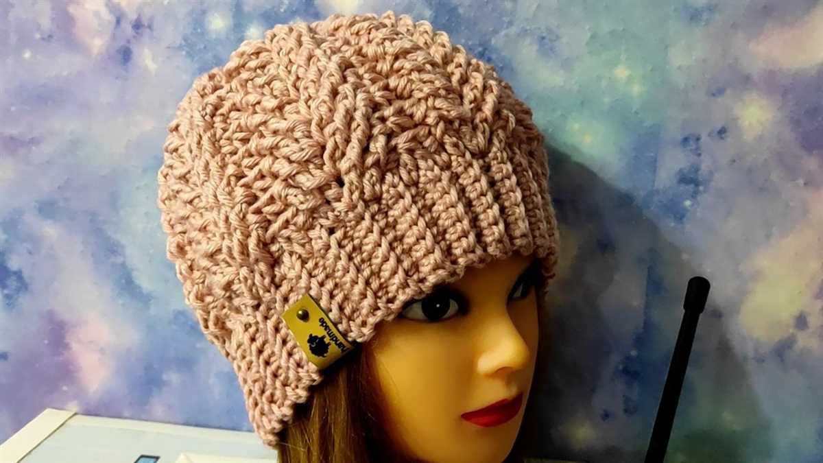 Winter hat knitting pattern