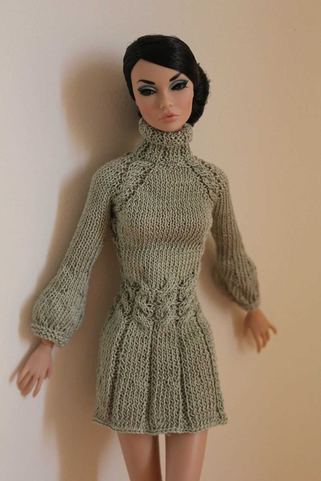 Knitted barbie doll dress patterns