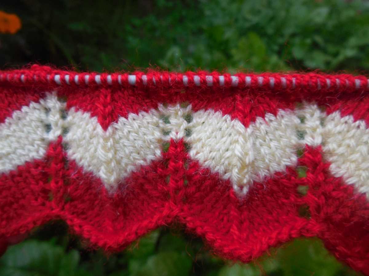 2 color knitting patterns
