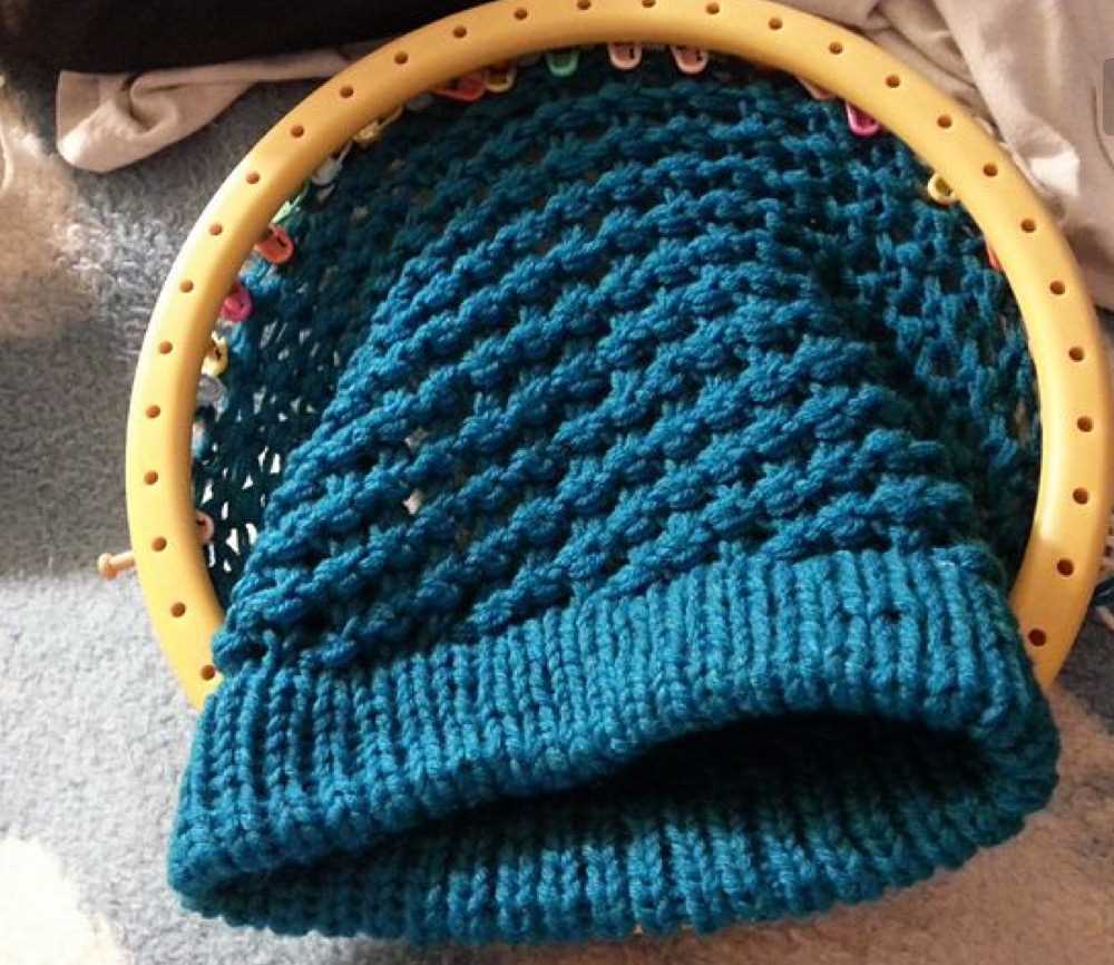 Knit toboggan hat pattern