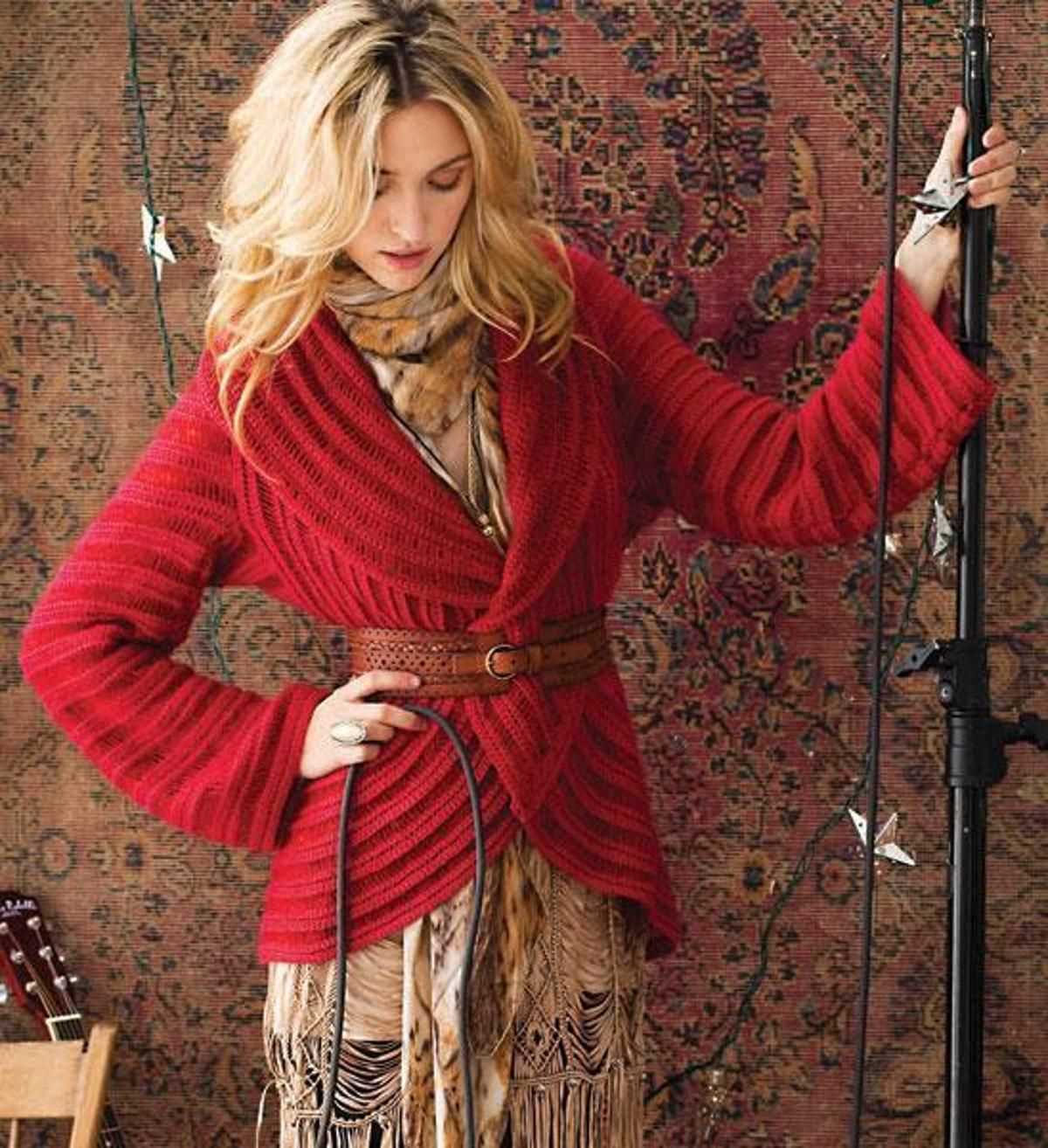 Create a Stunning Circle Jacket with this Knitting Pattern Knitted circular jacket pattern