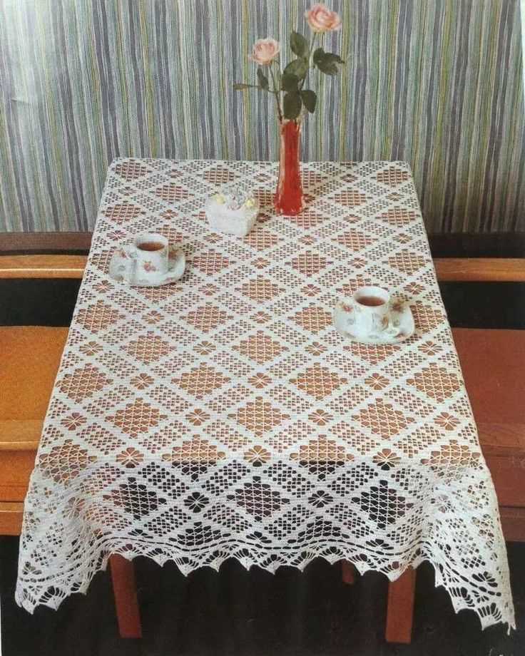 Knitted tablecloth patterns