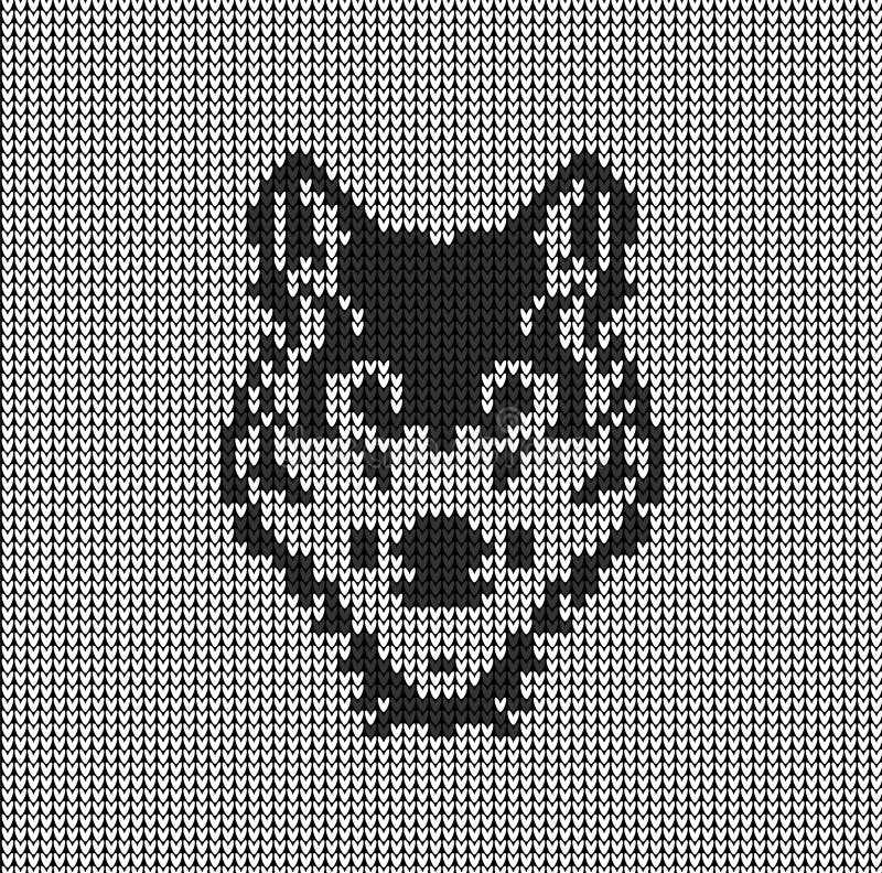 Wolf knitting pattern free