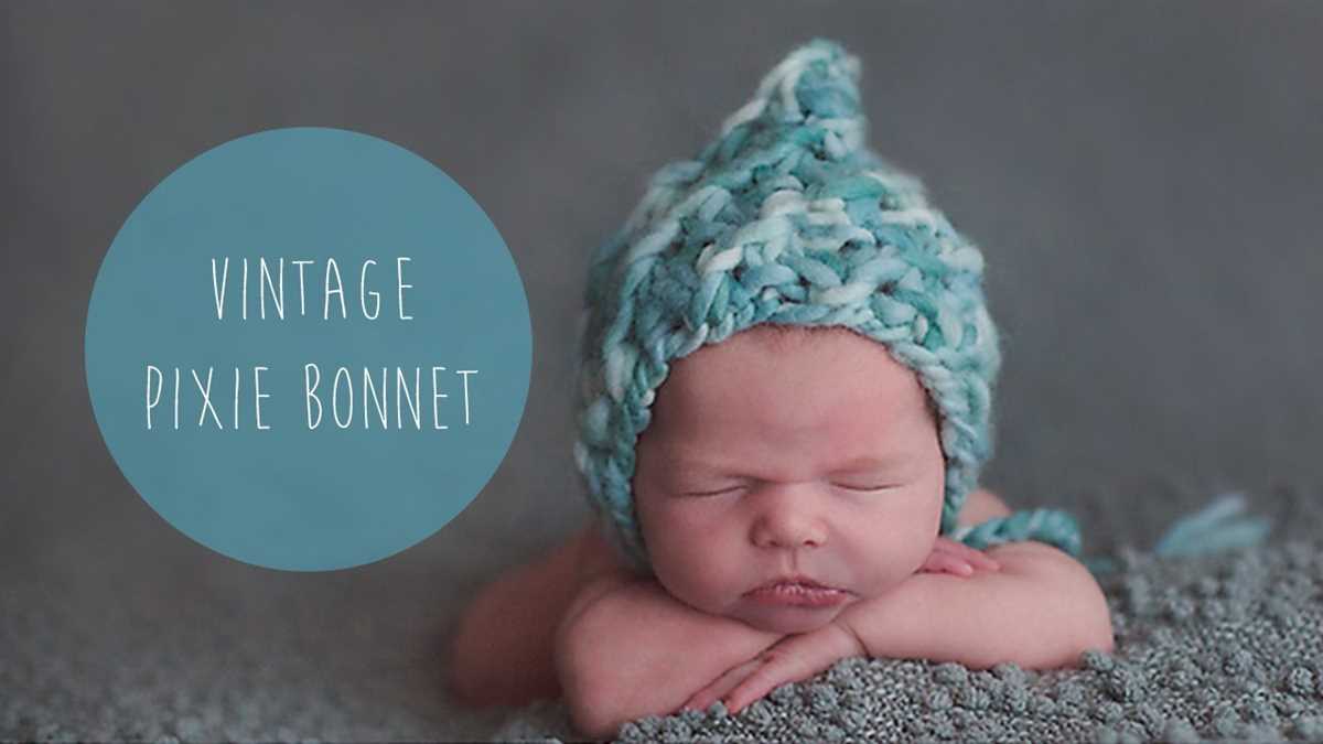 Newborn bear hat knitting pattern
