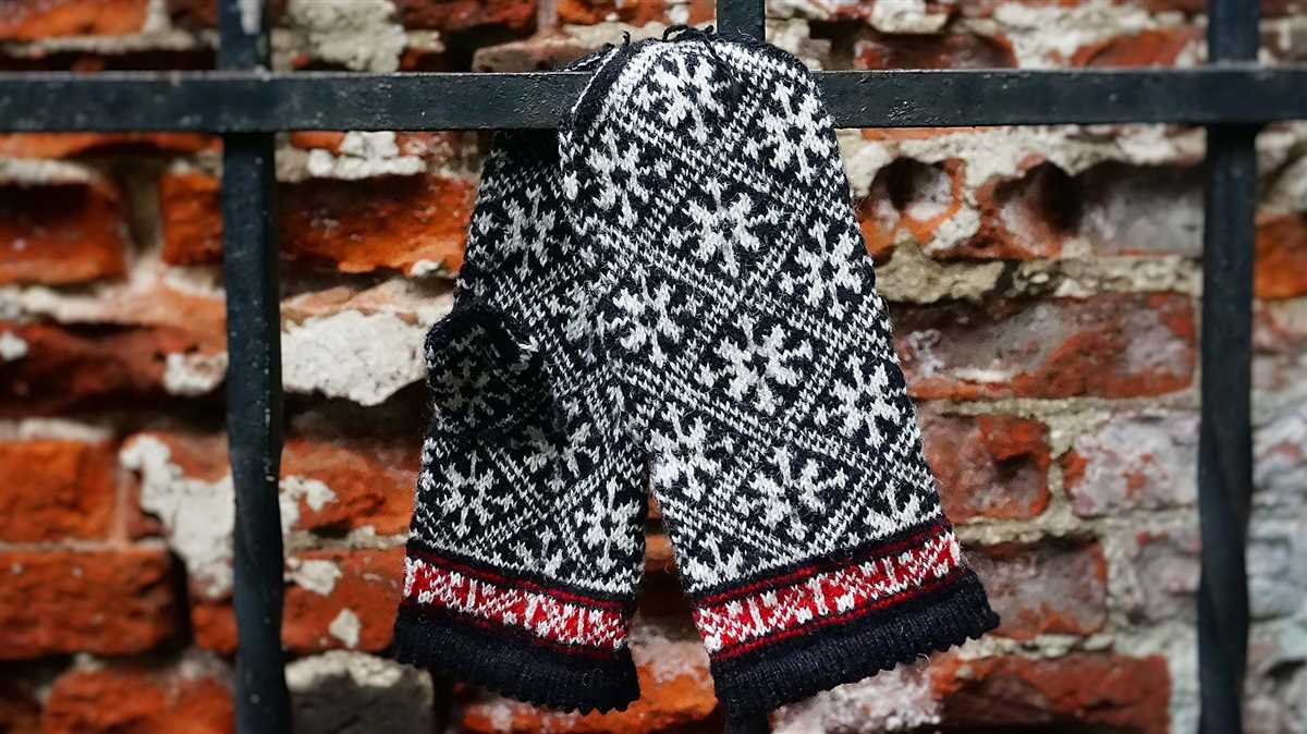 Women's mittens knitting pattern