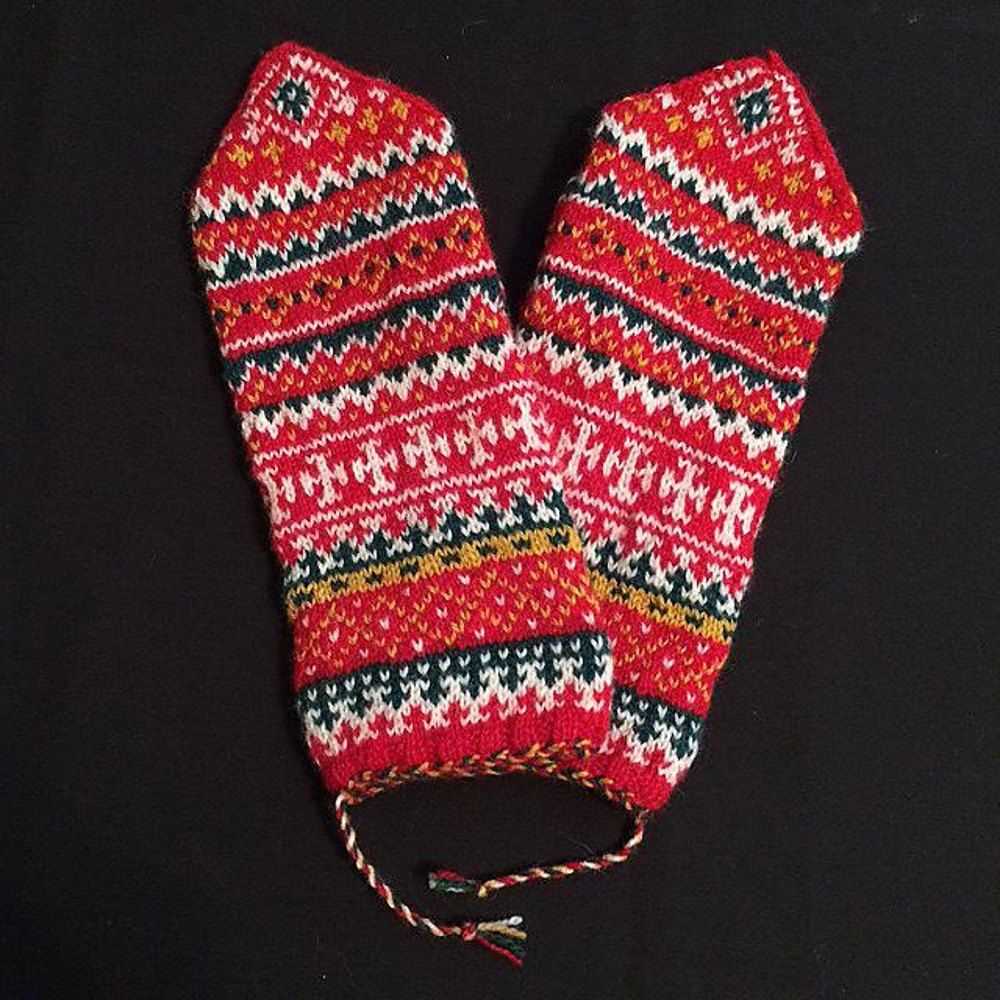 Women's mittens knitting pattern
