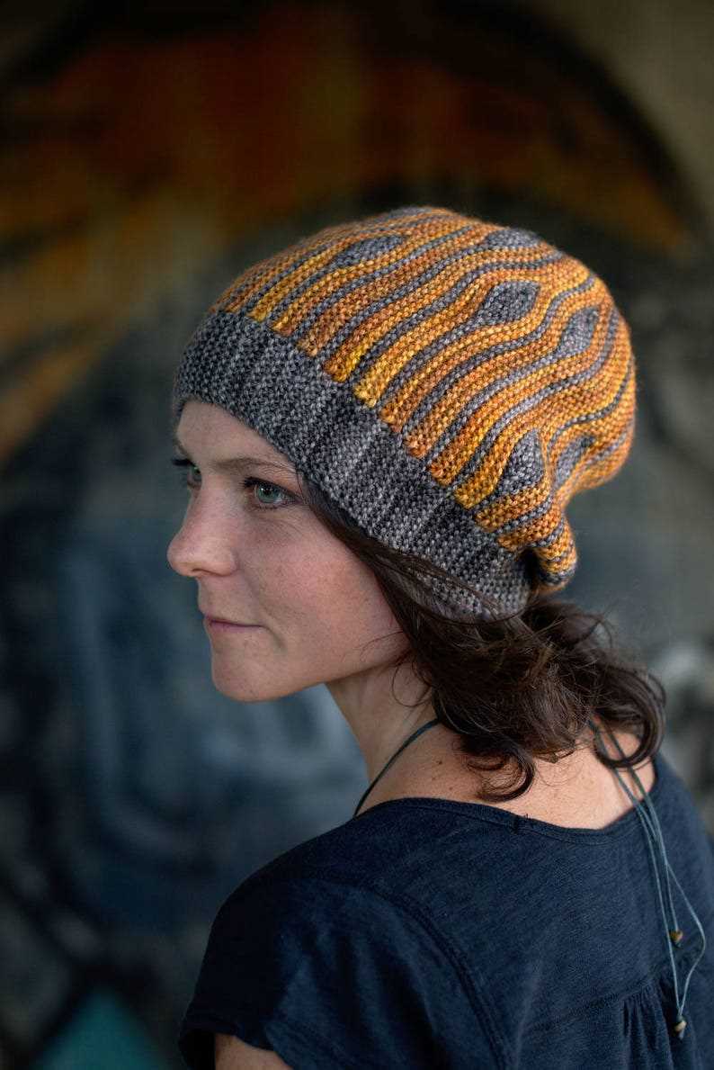 Woolly hat knitting pattern